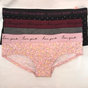 VS NWT panties, 3 pairs, M/L